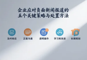 企業(yè)應(yīng)對(duì)負(fù)面新聞報(bào)道的五個(gè)關(guān)鍵策略與處置方法
