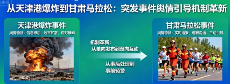 從天津港爆炸到甘肅馬拉松看突發(fā)事件輿情引導(dǎo)機(jī)制革新