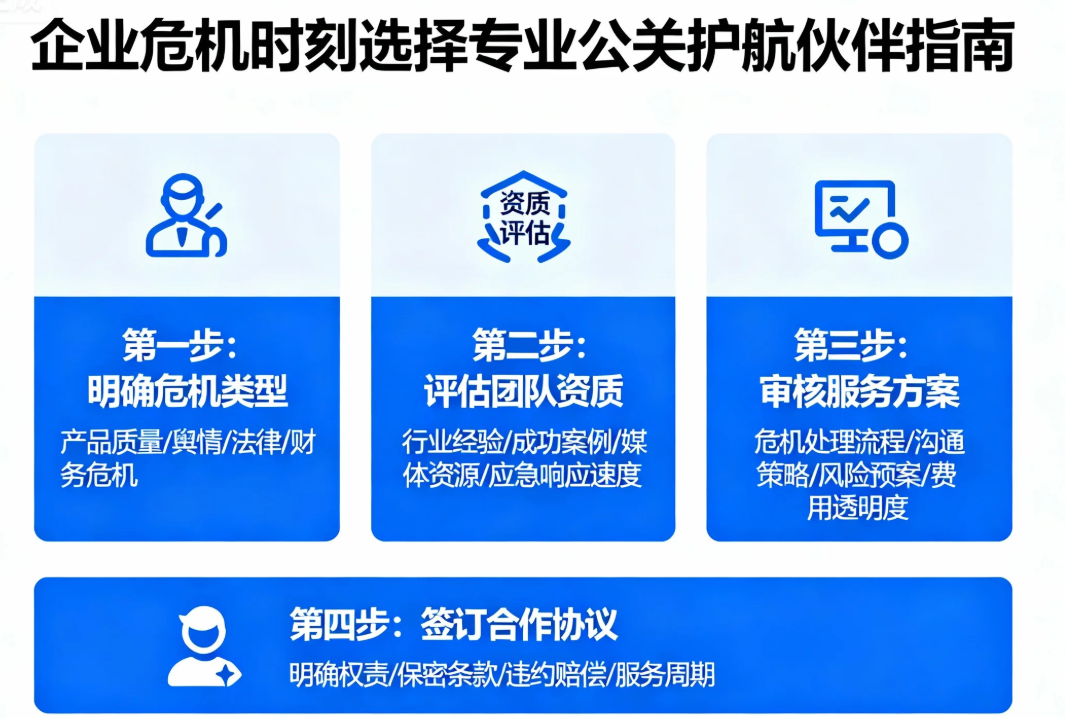 企業(yè)危機(jī)時刻如何選擇專業(yè)的公關(guān)護(hù)航伙伴